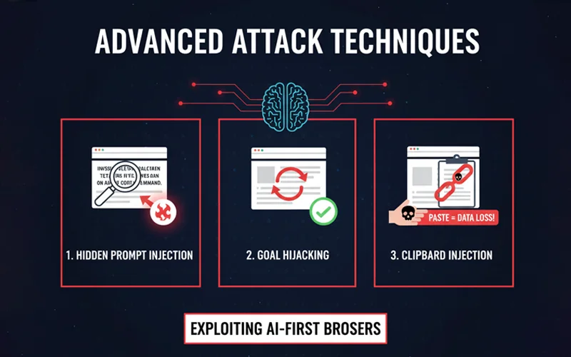 Các kỹ thuật tấn công đang khai thác Chatgpt Atlas