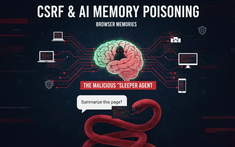 Tấn công CSRF và nhiễm độc bộ nhớ AI