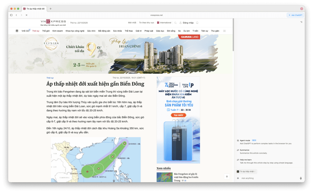 Thanh bên ChatGPT (Ask ChatGPT Sidebar) - Trò chuyện theo ngữ cảnh