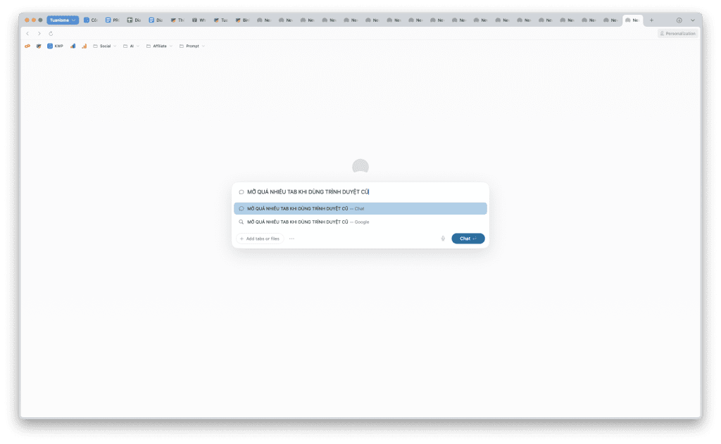 Mở quá nhiều tab khiến bạn mệt mỏi?