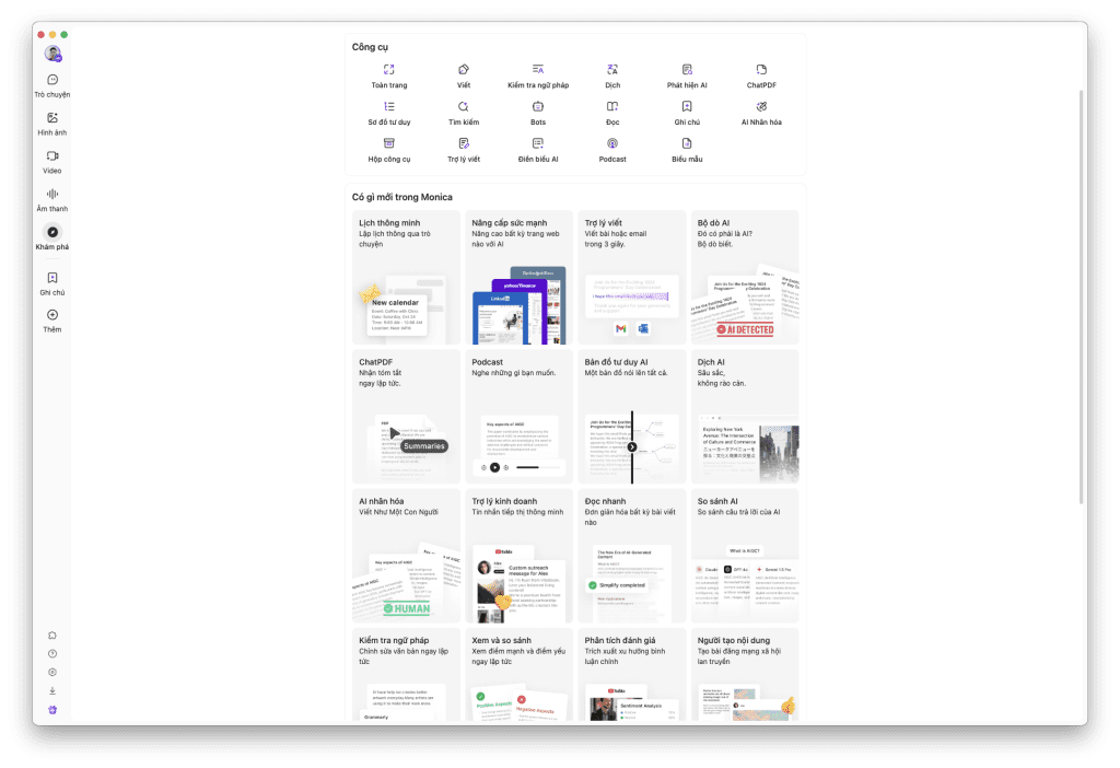 Monica AI dành cho ai?
